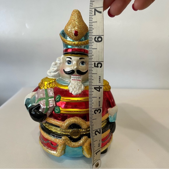 Christopher Radko Jolly Nutcracker Hinged Keepsake Box 2004 - Picture 7 of 8